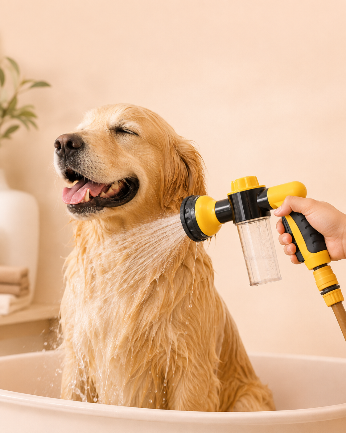 PFOTI™ - Shower Power Gun – 3-in-1 Wash & Rinse System